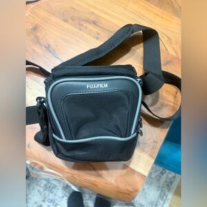Fujifilm Black and Gray Messenger Bag